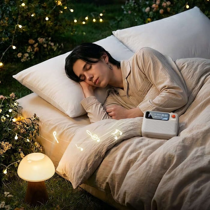 An all-in-one device to simplify your nightstand.