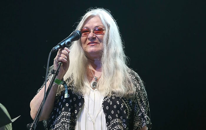 Donna Jean Godchaux performing with the Grateful Dead