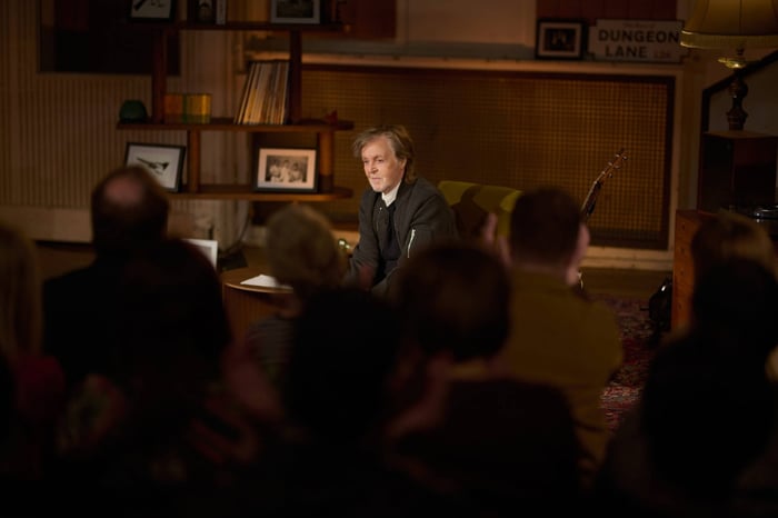 Paul McCartney at Abbey Road Studios