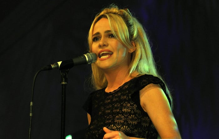 Duffy performing live in 2011