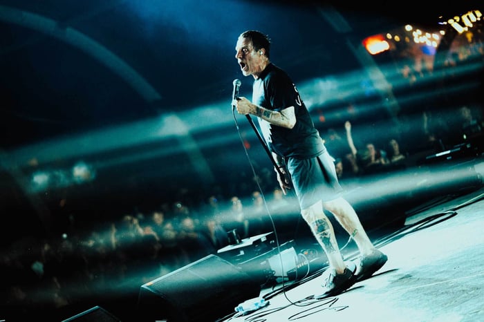 Sleaford Mods perform at Electric Castle 2026