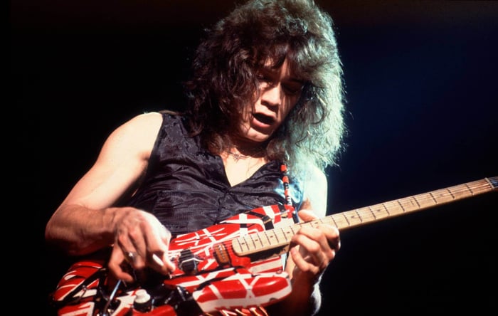 Eddie Van Halen at the Aragon Ballroom