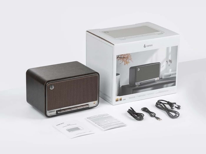 Retro style meets modern convenience—perfect for any room