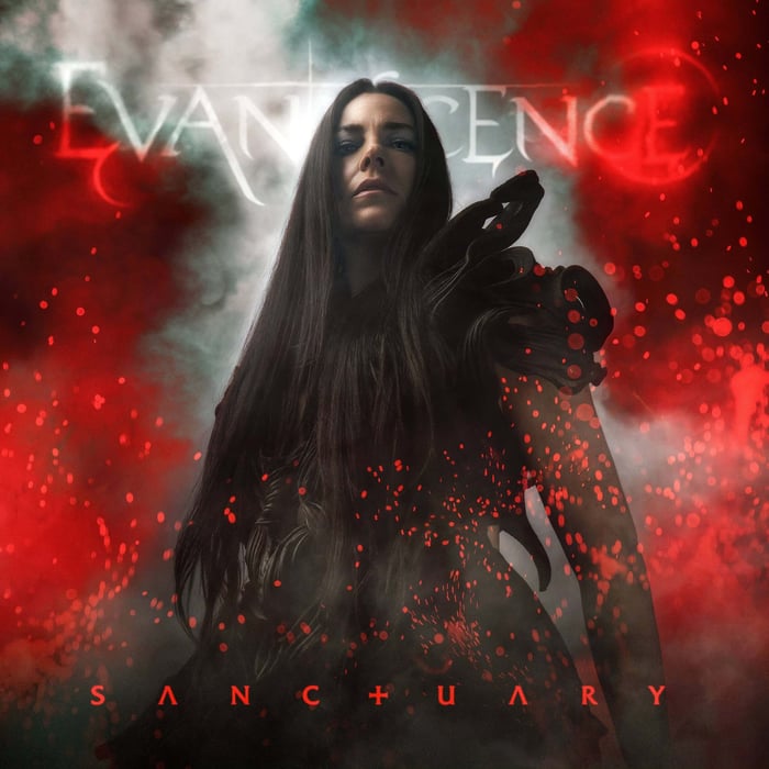 Evanescence Sanctuary album artwork