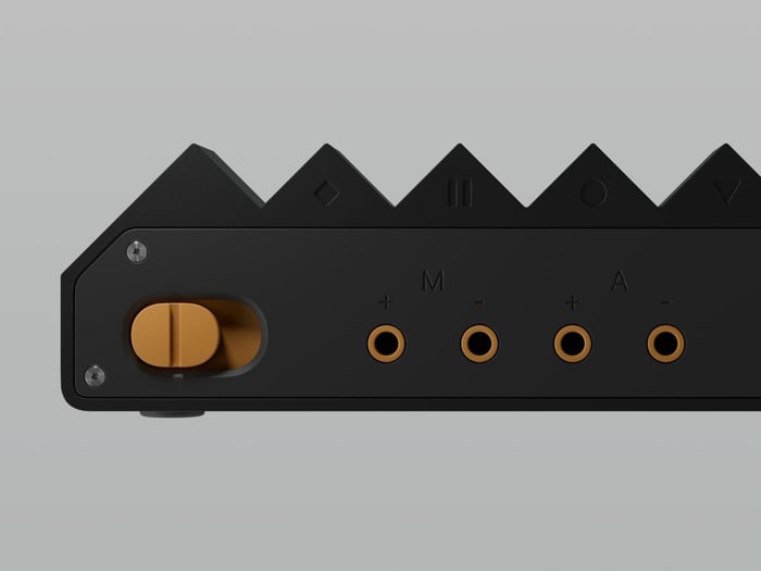 User adjusting Everglow’s controls