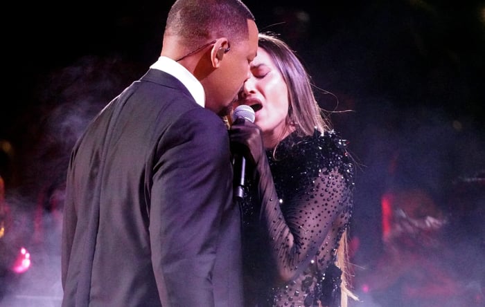 Fans Criticize Will Smith Over Controversial On-Stage Kiss with India Martinez