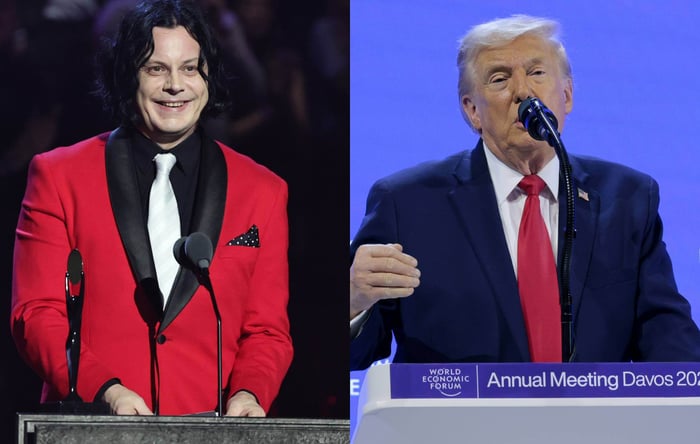 Jack White Mocks Donald Trump’s Rambling Anniversary Press Conference: “Me Do Accomplishments!”