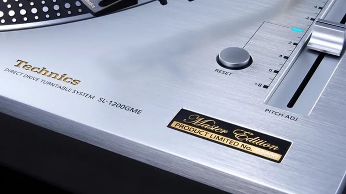 Technics Retires Legendary SL-1200 Turntable with Exclusive Master Edition Release