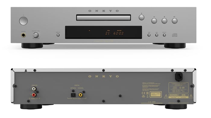 Onkyo Icon C-30: A Stylish Audiophile CD Player That Keeps CDs Alive