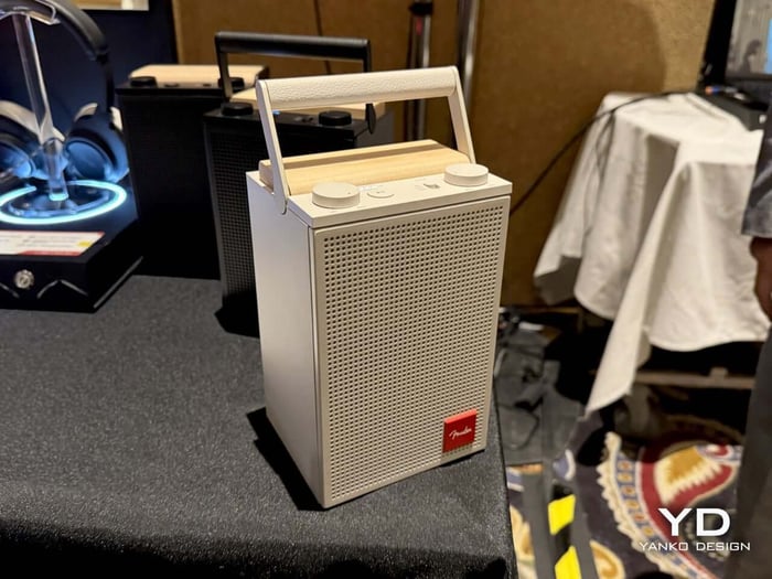 Back panel showcasing four-channel inputs for mixing