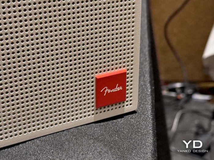 Detailed shot of input connections and controls