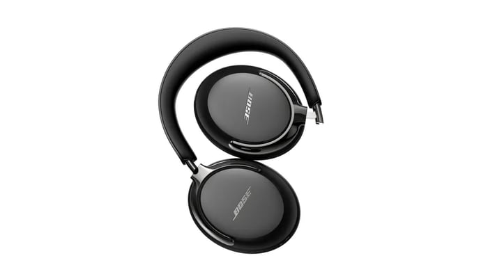 Bose headphones with cinematic sound mode