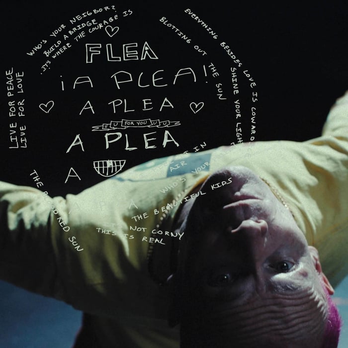 Flea 'A Plea' single cover