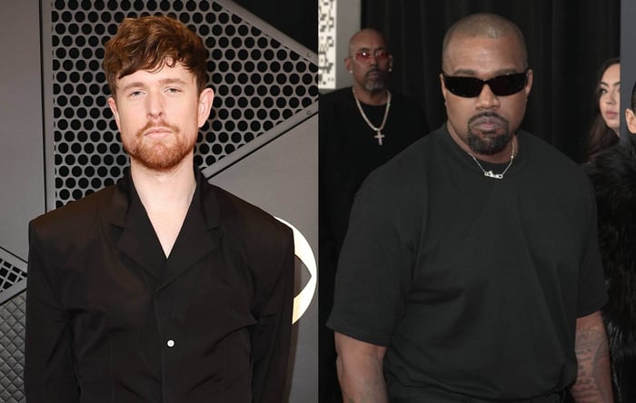 James Blake and Kanye West collaboration photo