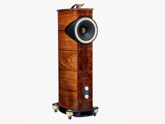 Fyne Audio F1-10 Anniversary with its distinctive upper assembly