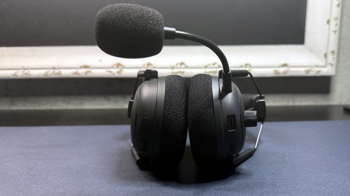 Close-up of custom LA Thieves speaker plates