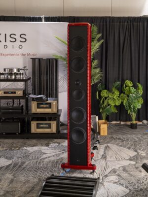 Gauder’s DARC-240 MK II four-way bass-reflex tower