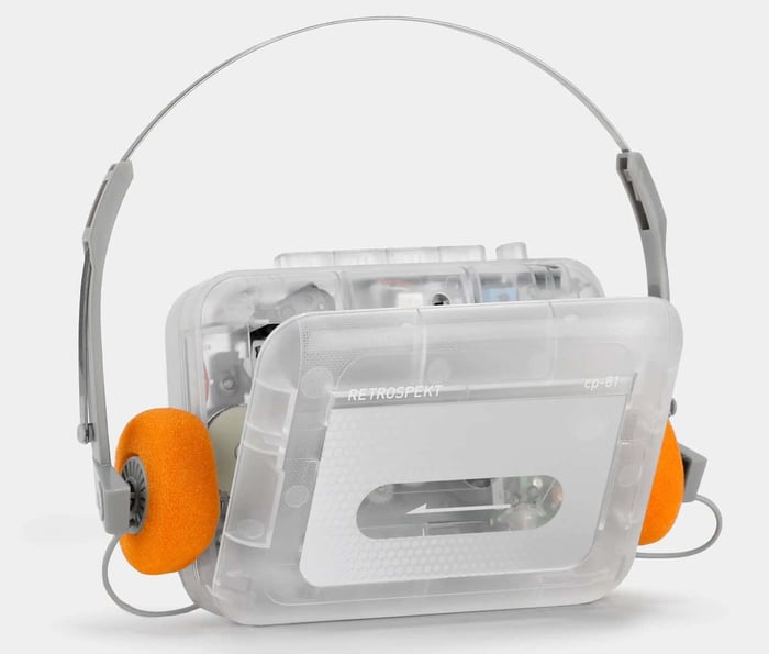 Retrospekt CP-81 with headphones