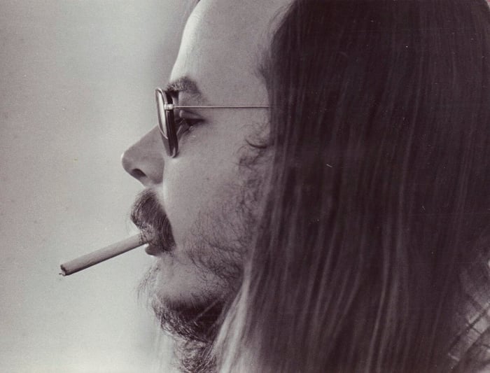 Walter Becker, leader of Steely Dan, in 1976.
