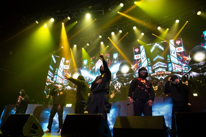 Wu-Tang Clan in Las Vegas in February 2024. (photo: Shy McGrath / Getty Images)
