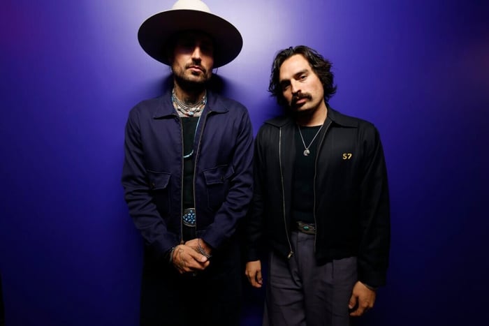Estevan Gutiérrez (L) and Alejandro Gutiérrez at National Sawdust in New York City