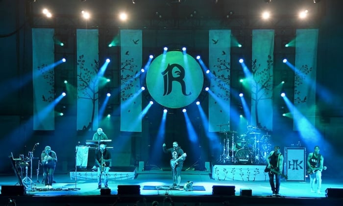 Rebelution performs at The Greek Theatre in 2016
