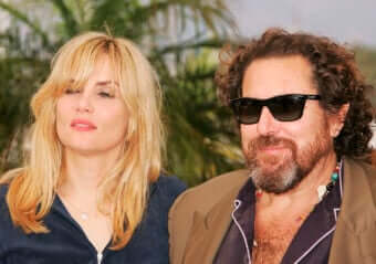 Promoting The Diving Bell and the Butterfly during the 60th Cannes Film Festival.