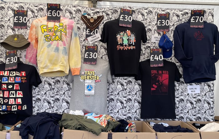 Glastonbury 2025 merchandise