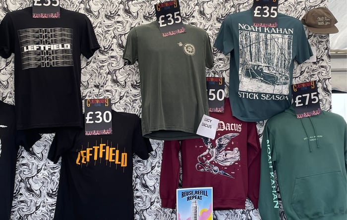 Glastonbury 2025 merchandise
