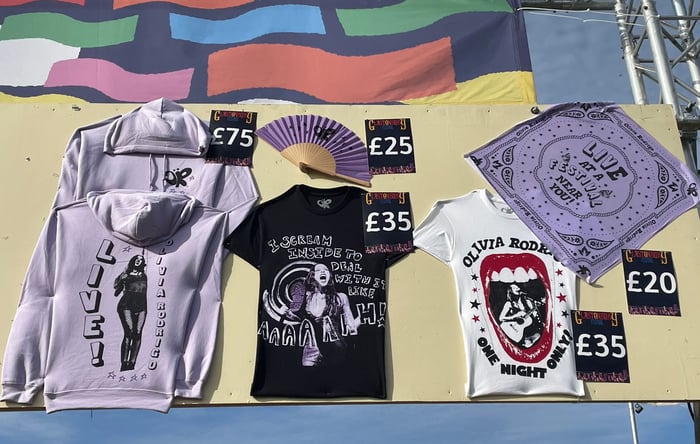 Glastonbury 2025 merchandise