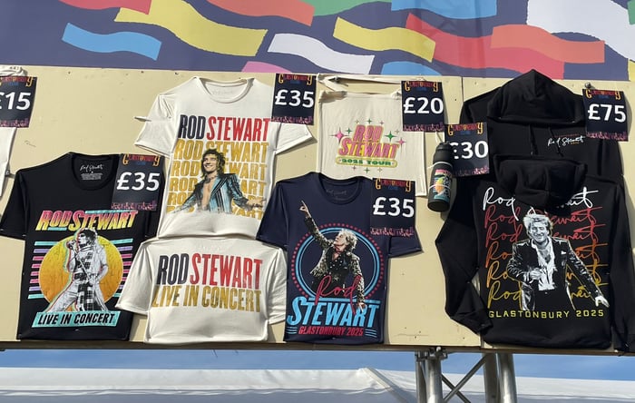 Glastonbury 2025 merchandise