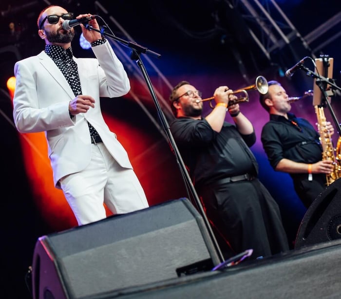 The Gold Tips band photo (promotional image)