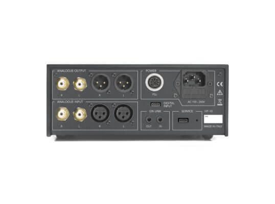 Gold Note HP-10 Back and Side View