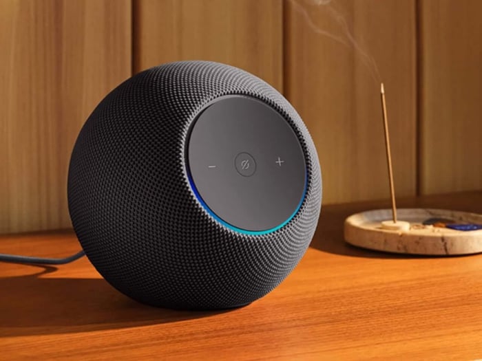 Smart speakers shed their gadgety look for a softer domestic presence.