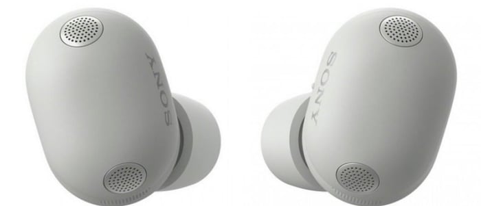 Sony WF-1000XM6 earbuds showing sleek design