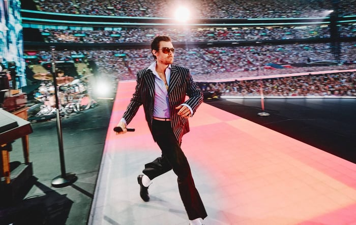 Harry Styles opening night at Wembley Stadium. Credit: Anthony Pham