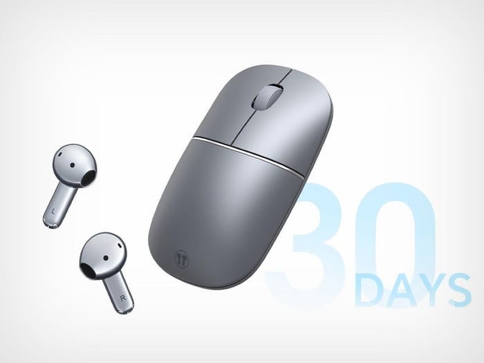 Two available colors of the mouse