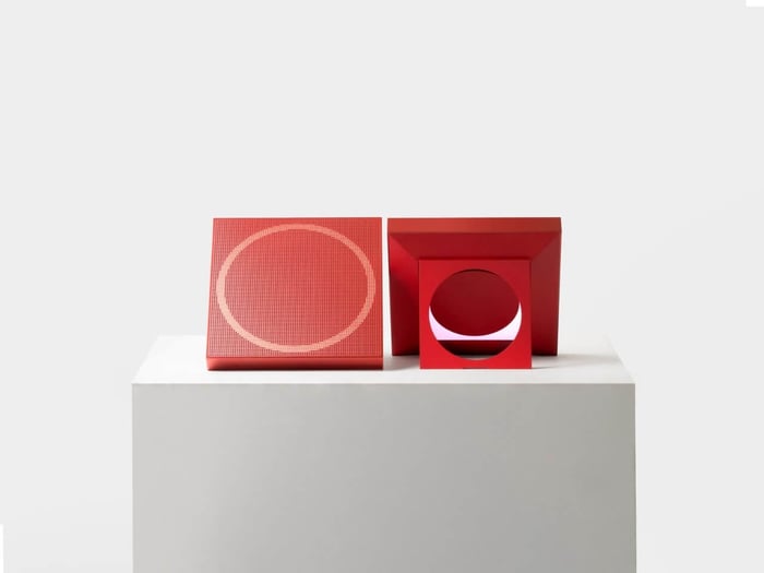 Close-up of Hotcake Cake speaker modules