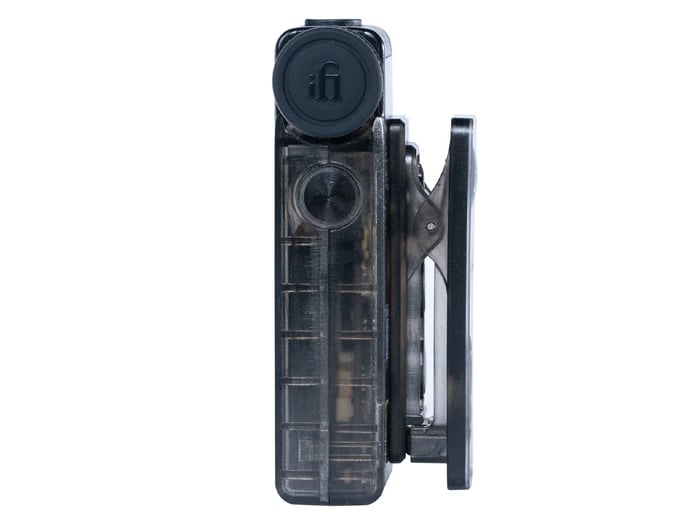 Go blu Air DAC with magnetic clip attached