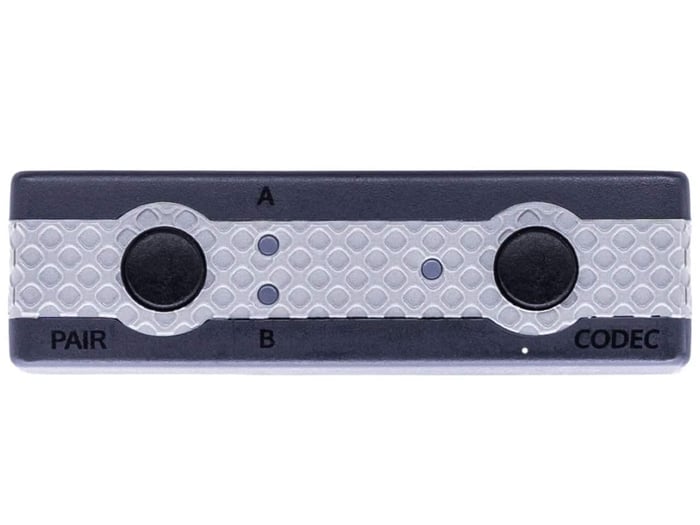 iFi Audio UP Play Max transmitter with its compact wireless audio design