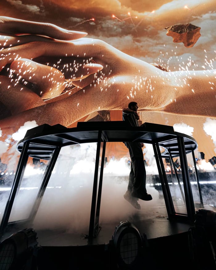 The Sphere’s visuals amplify ILLENIUM’s soaring melodies and beats.