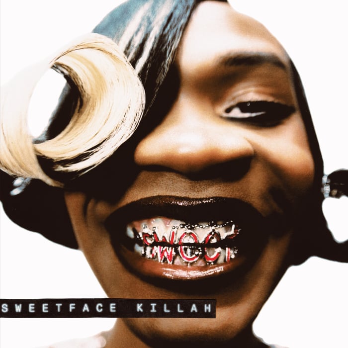 The vibrant album cover for ‘SweetFace Killah’ echoes the bold spirit within