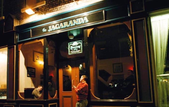 The Jacaranda venue in Liverpool, bathed in evening light