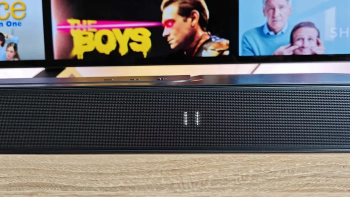 JBL Bar 1000 app interface showing basic sound controls
