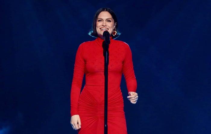 Jessie J smiling and radiant