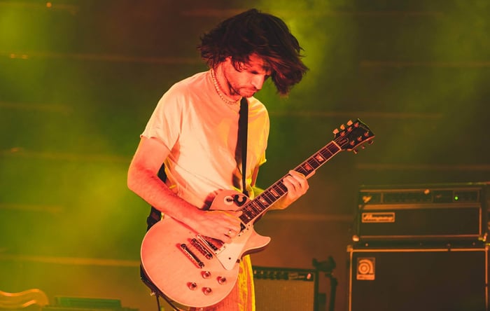 Jonny Greenwood performing live