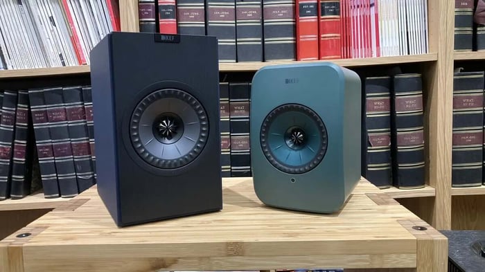 Close-up of KEF Coda W Uni-Q driver