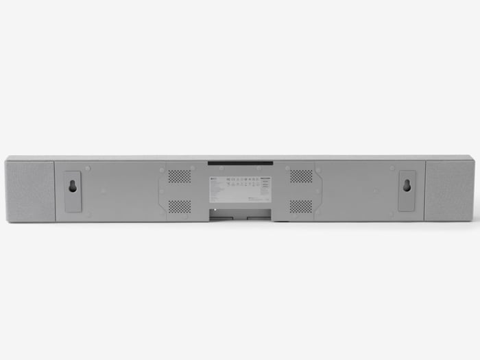 KEF XIO soundbar speaker grille texture