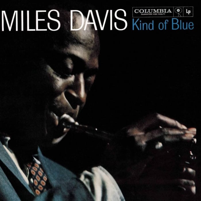 Miles Davis’s Kind of Blue album cover