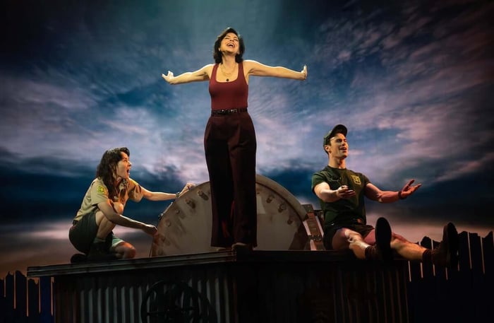 Beth Malone in 'Starstruck.' Music and Lyrics by Emily Saliers. At Bucks County Playhouse through March 21.